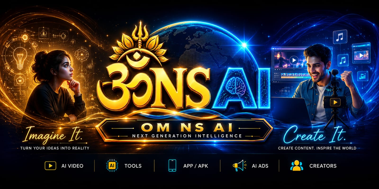 ॐNS AI Logo